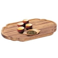 thumbnail image 4 of Tea Tray, Bamboo Tea Plate, Exquisite Workmanship Elegant Bamboo Serving Tray, High-quality Bamboo, Simple And Practical, For Teacup Restaurant Home Teapot L, 4 of 8