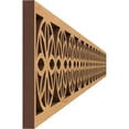 thumbnail image 3 of Ekena Millwork 46 3/8"W x 4"H x 3/8"T Blume Fretwork Moulding, Maple, 3 of 13