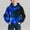 Blue, variant on Ynynloco Boys Hoodies 3D Graphic Size 4-14 Years Pullover Hooded Sweatshirt Casual Long Sleeve Lightweight Kids Patchwork Fashion Clothes