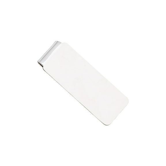 Gem & Harmony Mens Money Clip in Sterling Silver for Men