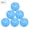 Blue, variant on NFTIGB 50pcs Solid Color Hollow Air Flow Golf Practice Balls, Indoor Golf Balls for Children and Adults, Lightweight PE Material (Blue, 11.81 inches / 30 cm Pack)