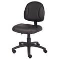 thumbnail image 4 of Silla de trabajo Boss Office Products Posture, piel negra, 4 of 6