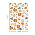 thumbnail image 3 of Maple & Pumpkin Kitchen Towels 2-Pack - Super Absorbent Fall Decor Dishcloths, Farmhouse Style, 3 of 3