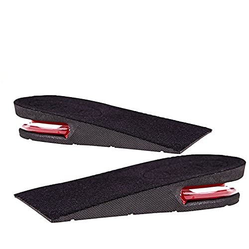 Unisex 3cm Height Increase Insole 1.2 Inches Breathable Adjustable Insoles Height Increase Insoles Shoe Lifts Increased Shoe Pad Elevator Insoles Half Elevator Insole for Men Women