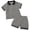 A64-Boys Summer Shorts Set-Black, variant on Toddler Boy Girls Easter Outfit Bunny Carrot Sleeveless T-Shirt Elastic Waist Shorts Set Summer 2Pcs Dailywear Set (5-6 Years,Beige) Boy Summer Sleeveless Tank Tops Set