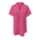 thumbnail image 3 of WILLBEST Vestidos Largos Casuales Para Mujer Vestido Informal Con Dobladillo Redondo Y Cuello Levantado, Color Sólido, A La Moda Para Mujer, 3 of 3