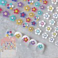 thumbnail image 1 of Pegatinas para decoración de uñas de girasol, pegatinas coloridas para decoración de uñas con diseño de flor de sol, autoadhesivas 3D, diseño de bricolaje, tendencia de moda, glamour, accesorios de de, 1 of 5