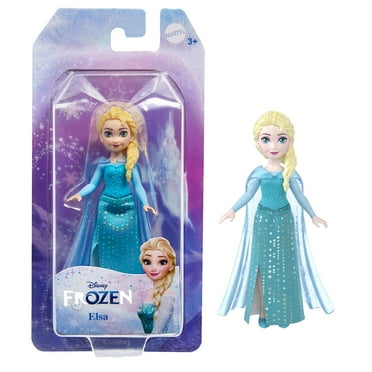 Disney Frozen Elsa Small Doll, Poseable and Collectible Disney Toy Inspired by the Movie