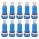 thumbnail image 1 of 10 conectores tipo banana de 4 mm para instrumentos electrónicos (azul), 1 of 14