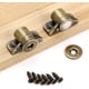 thumbnail image 4 of Catch Cabinet Door Latch Kitchen Magnet Push Catch Cabinet Hardware Fittings, 4 Pieces (Bronze), 4 of 5