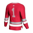 thumbnail image 3 of Unisex GameDay Greats  Scarlet Ohio State Buckeyes Lightweight Women's Hockey Team Fashion Jersey, 3 of 3