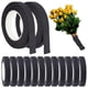 thumbnail image 1 of 14 rollos de 29,5 yardas de cinta floral negra para envolver tallos de ramos, arreglos florales para bodas y proyectos de manualidades., 1 of 6