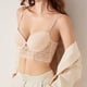 thumbnail image 4 of de encaje sin costuras para mujer , uso diario Confort Soporte con aros Dormir Entrenamiento Pecho Ropa interior 80C Sunnimix Sujetador sin costuras, 4 of 8