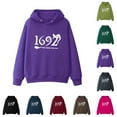 thumbnail image 3 of 1692 They Missed One Sweatshirt Hoodies for Women Witch Fleece Oversized Sweatshirt Casual Fall Winter Hooded with Pocket, 3 of 3