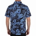 thumbnail image 2 of Beautiful Giant Tropical Print Quick Dry Short Sleeve Hawaiian Shirts for Men Casual Button Down Shirt, 2 of 6