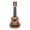 Orange, variant on Crafts Classical Model Creative Unique Ukulele Mini Portable Accessories Musical Instrument Miniature Cute Decoration