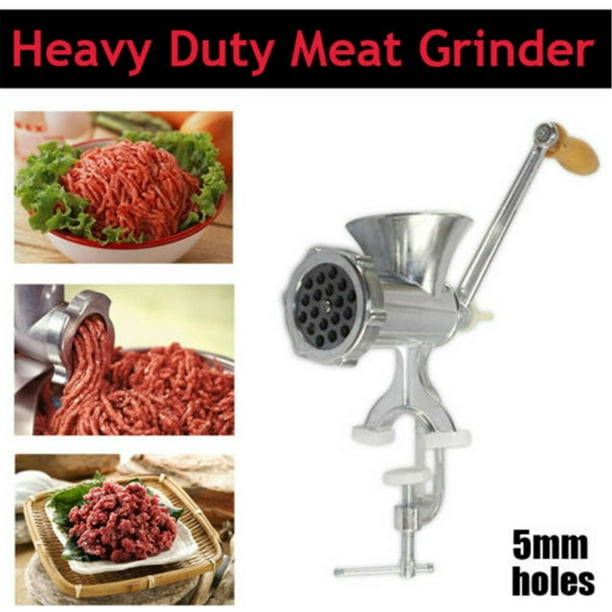 TFCFL Meat Grinder Aluminium Alloy Sausage Stuffer&Maker Manual Meat Sausage Beef Mincer Machine