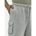 thumbnail image 5 of No Boundaries All Gender Soft Fleece Utility Cargo Shorts, Men's Sizes XS-5XL, 5 of 5