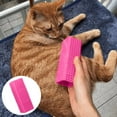 thumbnail image 3 of Pet Hair Remover Tool - 2-in-1 Rubber Brush for Furniture, Car Interiors & Carpets, Efficient Dog Cat Hair Removal Brush for Sofa, Bedding & Fabric Surfaces, 3 of 3