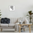 thumbnail image 2 of Stupell Industries Nevada Cities Typography Graphic Art Gray Framed Art Print Wall Art, Design by The Saturday Evening Post, 2 of 7