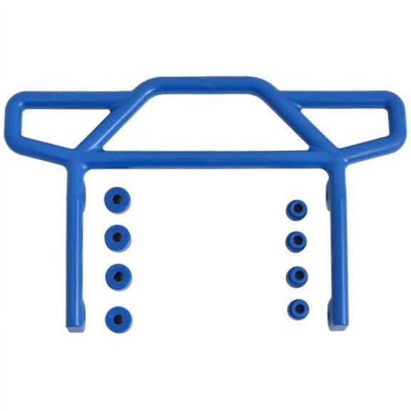Rear Bumper for the Traxxas Electric Rustler - Blue