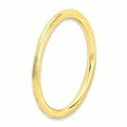 thumbnail image 3 of 925 Sterling Silver Gold Plated Step Down Stackable Ring Fancy/, 3 of 8