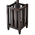 Winsome Wood Memphis Coat Tree and Umbrella Rack, Cappuccino Finish
