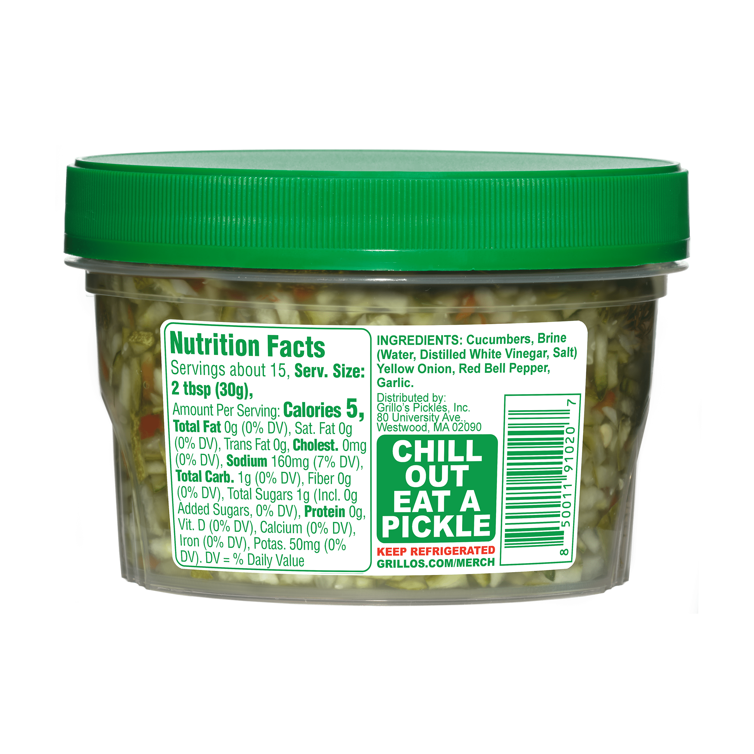 Grillo's Pickles Mild Pickle de Gallo 16oz