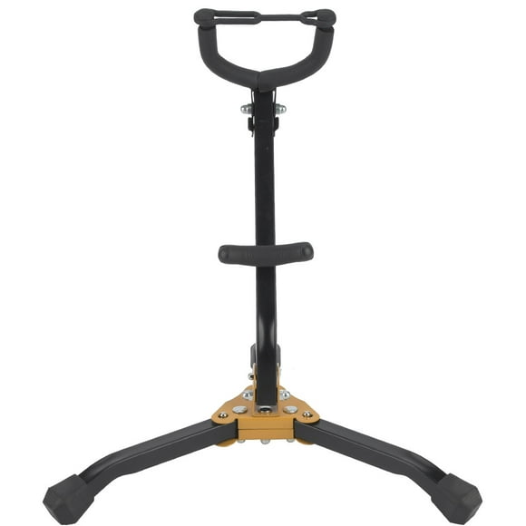 Soporte de saxofón plegable, soporte de trípode de saxofón de diseño ergonómico, para saxofón doméstico EOTVIA NO
