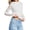 White, variant on PRETTYGARDEN Sheer Lace Raglan Long Sleeve Shirts for Women | Soft Stretchy Knit,See Through Floral Sleeves,Crewneck Fitted Tshirts,Daily Going Out Tops,Office Layer,Fall Fashion Clothing