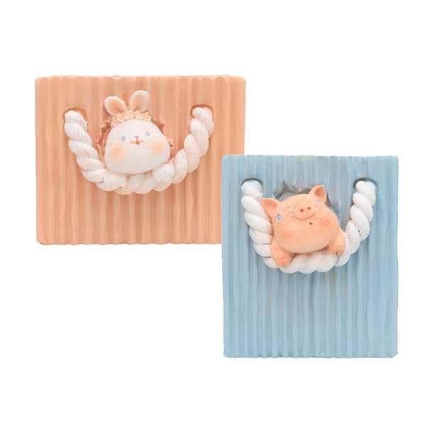 2 macetas decorativas para manualidades, organizador para escritorio, jardín, interior y oficina. Estilo A