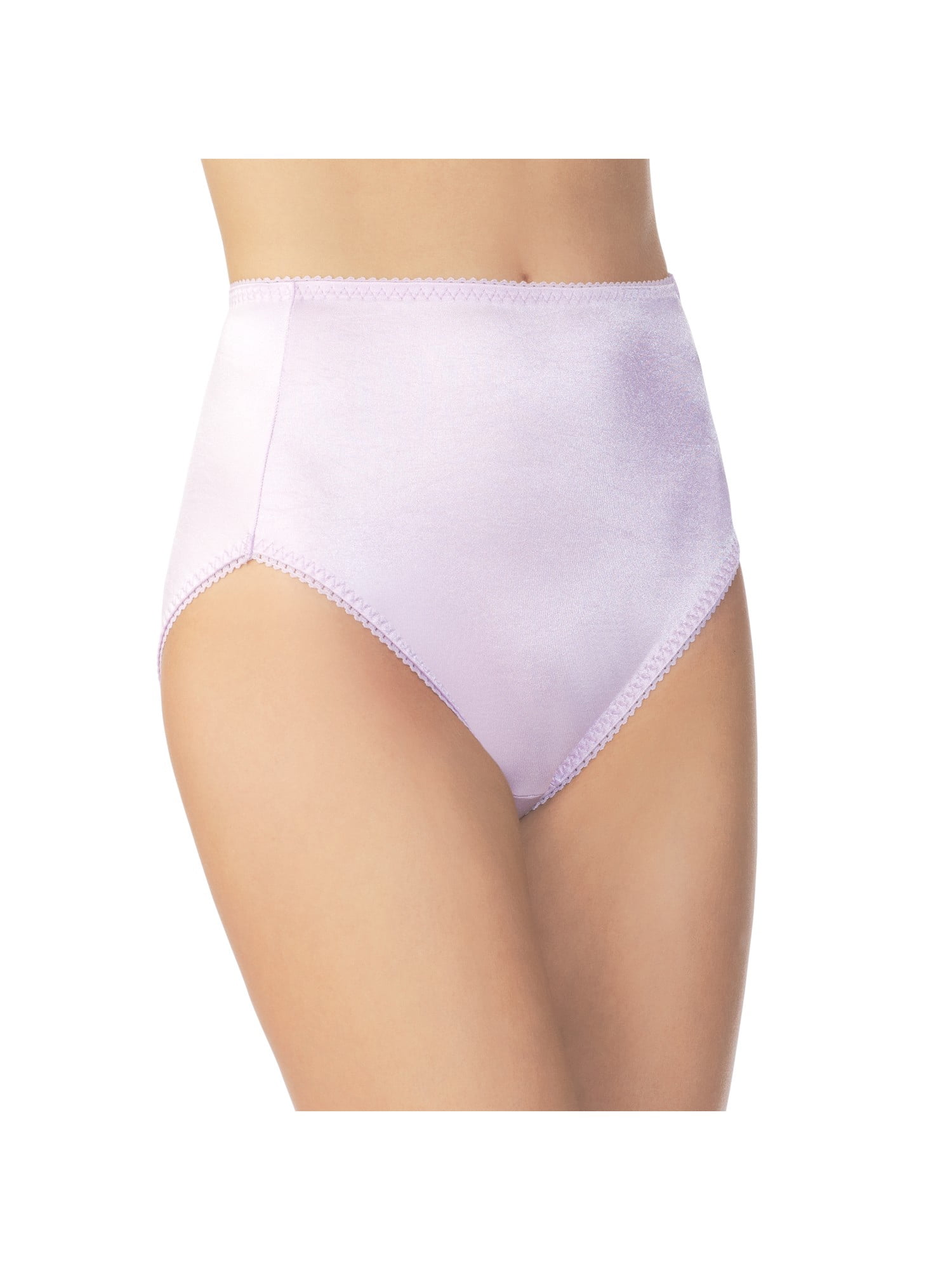 Vassarette Women's Undershapers Light Control Hi Cut Panties, Style