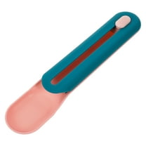 unbranded Cat Feeding Scoop Cup Microchip Feeder Kitten Food Bowl Blue