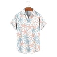thumbnail image 6 of Lopecy-Sta Men Casual Shirts Summer Beach Casual Hawaiian Shirt, Ocean Animal Short Sleeve Button Shirt, Tropical Summer Gifts, 6 of 6