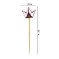 thumbnail image 3 of Tainini Clearance!!! 50 PCS Heart Cocktail Picks 4.7" Heart Bamboo toothpicks Heart Fancy toothpicks Bamboo Fancy for Wedding Birthday Party Decoration, 3 of 8