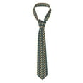 thumbnail image 3 of Rocae Blue Floral for Soft and Comfortable Men's Tie Necktie Wedding Business, 3 of 5