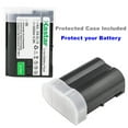 thumbnail image 2 of Kastar 2-Pack ENEL15 Battery and LED2 USB Charger Compatible with Nikon EN-EL15 Battery, MH-25 Charger, Nikon 1 V1, D500 D600 D610 D750 D780 D800 D800E D810 D810A D850, D7000 D7100 D7200 D7500 Camera, 2 of 6