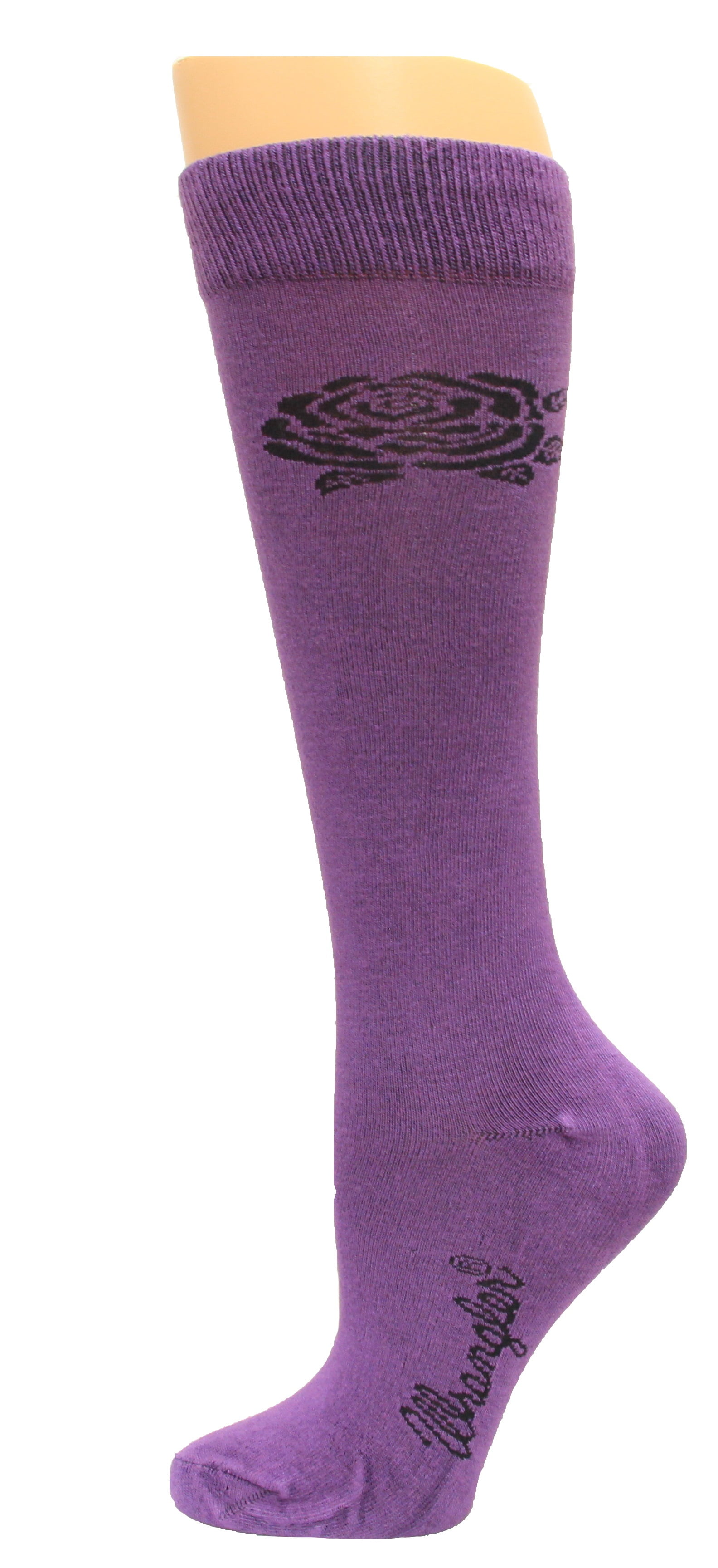 ladies purple socks