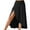 Black, variant on EDFBUYKRS Female Skirts Tutu Skirt Women Fashion Solid Casual Elegant Ruffled High Waist Long Sport Dress