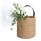 thumbnail image 4 of Cestas Para Plantas Colgantes Cuerda Tejida Cesta De Almacenamiento Decoración Rústica Para El Hogar Moyic HA042841-02, 4 of 6