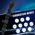 thumbnail image 2 of Vibrating Anal Beads Anal Vibrator Butt Plug Adult Sex Toys with 10 Vibration Anal Plug Prostate Massager for Ccouples Men & Women, 2 of 5