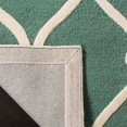 thumbnail image 4 of Safavieh Cambridge 6' Square Hand Tufted Wool Rug, 4 of 4