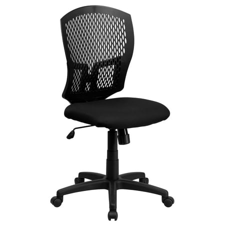 UPC: 0847254053433 | Flash Furniture Moss Mid-Back Designer Back Swivel Task Office Chair with Fabric Seat
