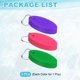 thumbnail image 3 of Uxcell 3 llaveros flotantes de espuma PU, impermeables para deportes acuáticos, verde/púrpura/rojo rosa, 3 of 7