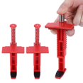 thumbnail image 1 of Brick Liner Runner Tool, Leveling Measuring Accessory for Builders, Blocks, Sloped Bricks with Wear Resistant, Anti Skid Pad, Engineering Plastic, Blue, 1 of 7