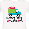 thumbnail image 4 of Inktastic I Love My PopPop Boys Long Sleeve Baby Bodysuit, 4 of 5
