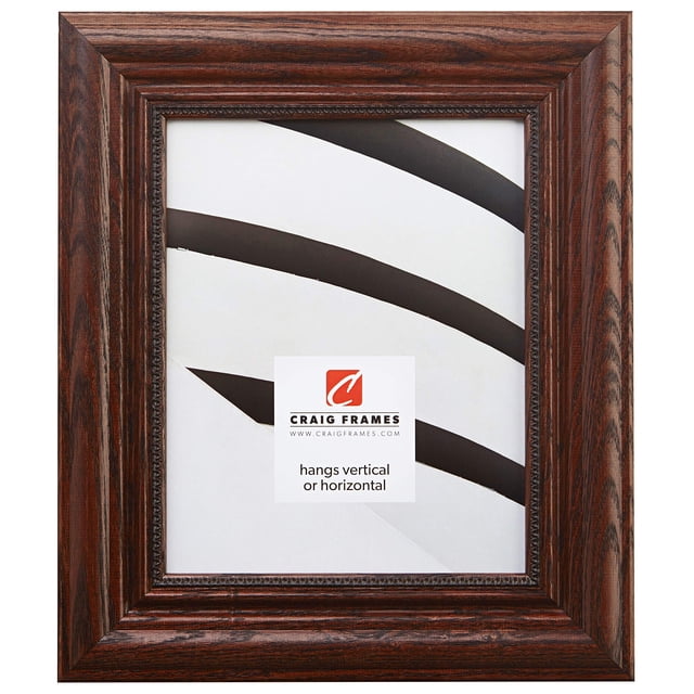 Craig Frames 15177483150 20 by 27-Inch Picture Frame, Solid Wood, 2.25-Inch Wide, Dark Walnut