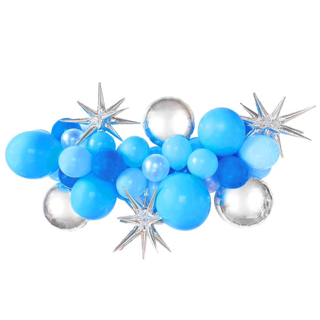 Packed Party 'True Blue' Jumbo Blue Balloon Garland Kit