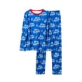thumbnail image 3 of Diconna Christmas Family Matching Pajamas Letters Print Tops with Pants, 3 of 8
