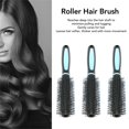 thumbnail image 4 of Brosse à Cheveux, Brosse Ronde Prévient la Déformation 3 Pcs pour Salon pour Coiffure, 4 of 8